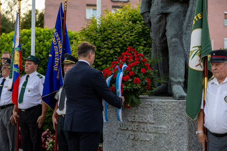 Slovesnost_ob_92. obletnici_smrti_generala Rudolfa_Maistra - Vojanova_(8)